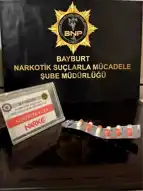 Bayburt'ta Sentetik Hap Operasyonu: 6 Hap Ele Geçirildi