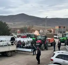 Doğu Anadolu'da Çiftçilere Sulama Tesisleri Dağıtıldı