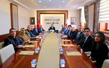 Bayburt'ta Altyapı Güvenliği Toplantısı