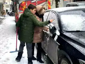 Bayburt'ta Bugün Kar Yağışı!