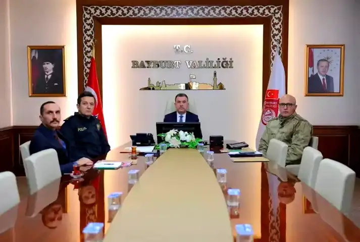 Bayburt'ta Güvenlik Durumu Değerlendirildi
