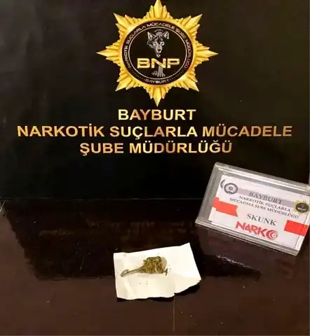 Bayburt'ta Skunk Operasyonu: Şüpheli Yakalandı