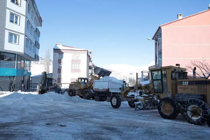 Şiddetli Kar Yağışı Sonrası Temizlik Çalışmaları